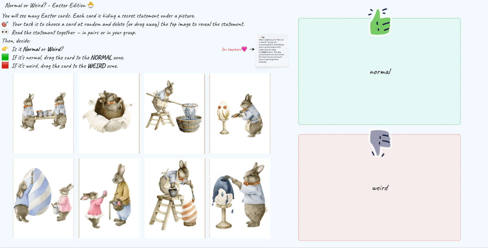 Easter English lesson A2/A2+ preview 4