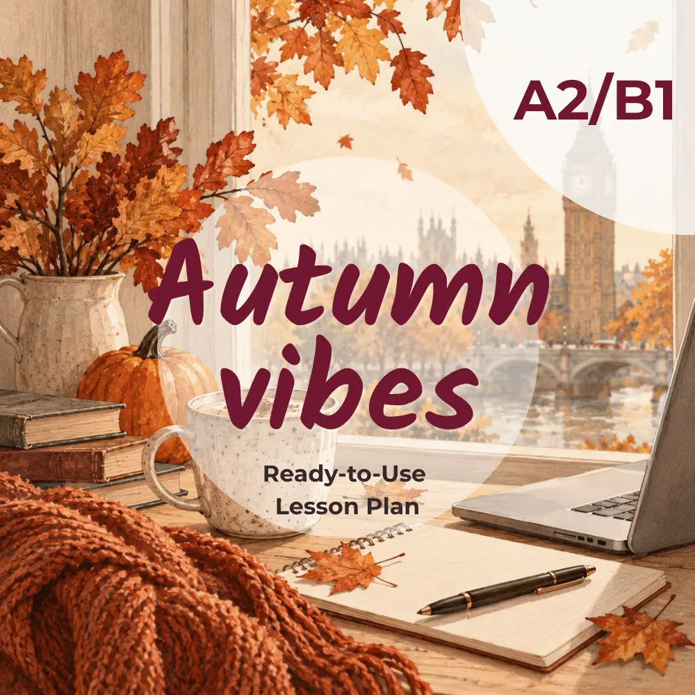 AUTUMN VIBES Ready-to-Use Lesson Plan cover image