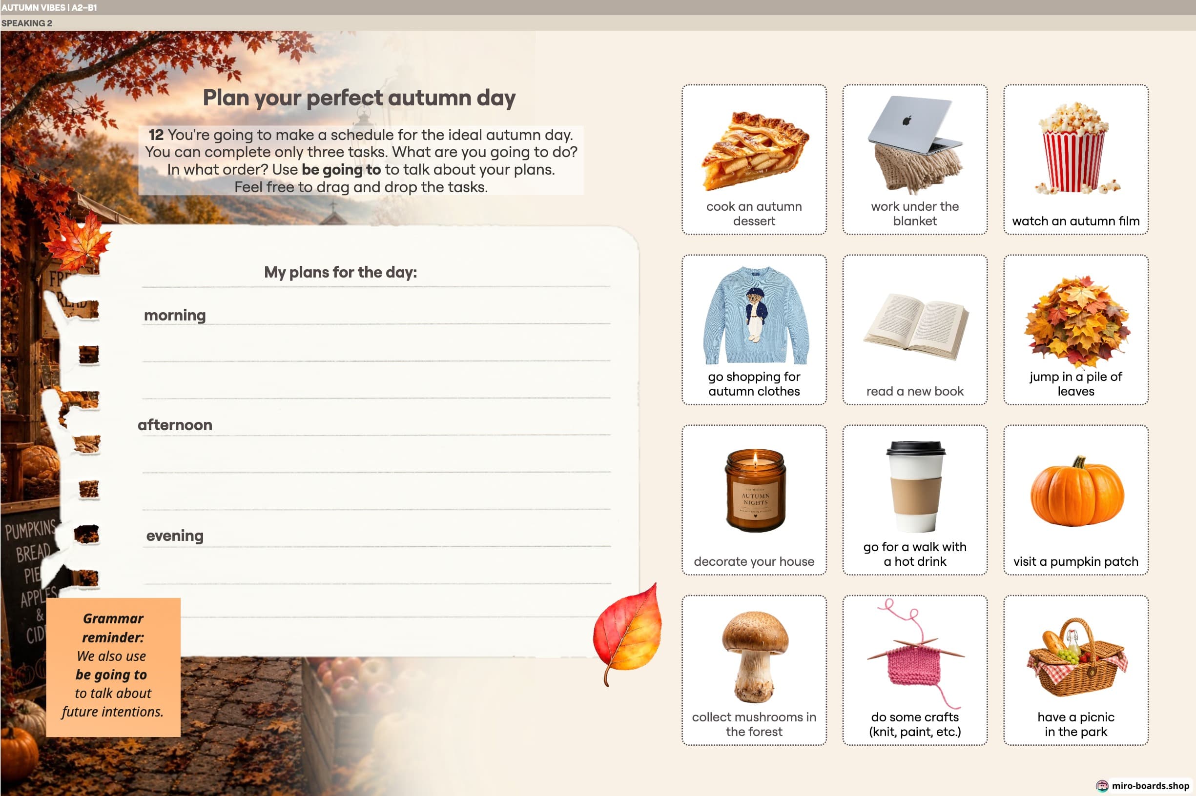 AUTUMN VIBES Ready-to-Use Lesson Plan preview 3