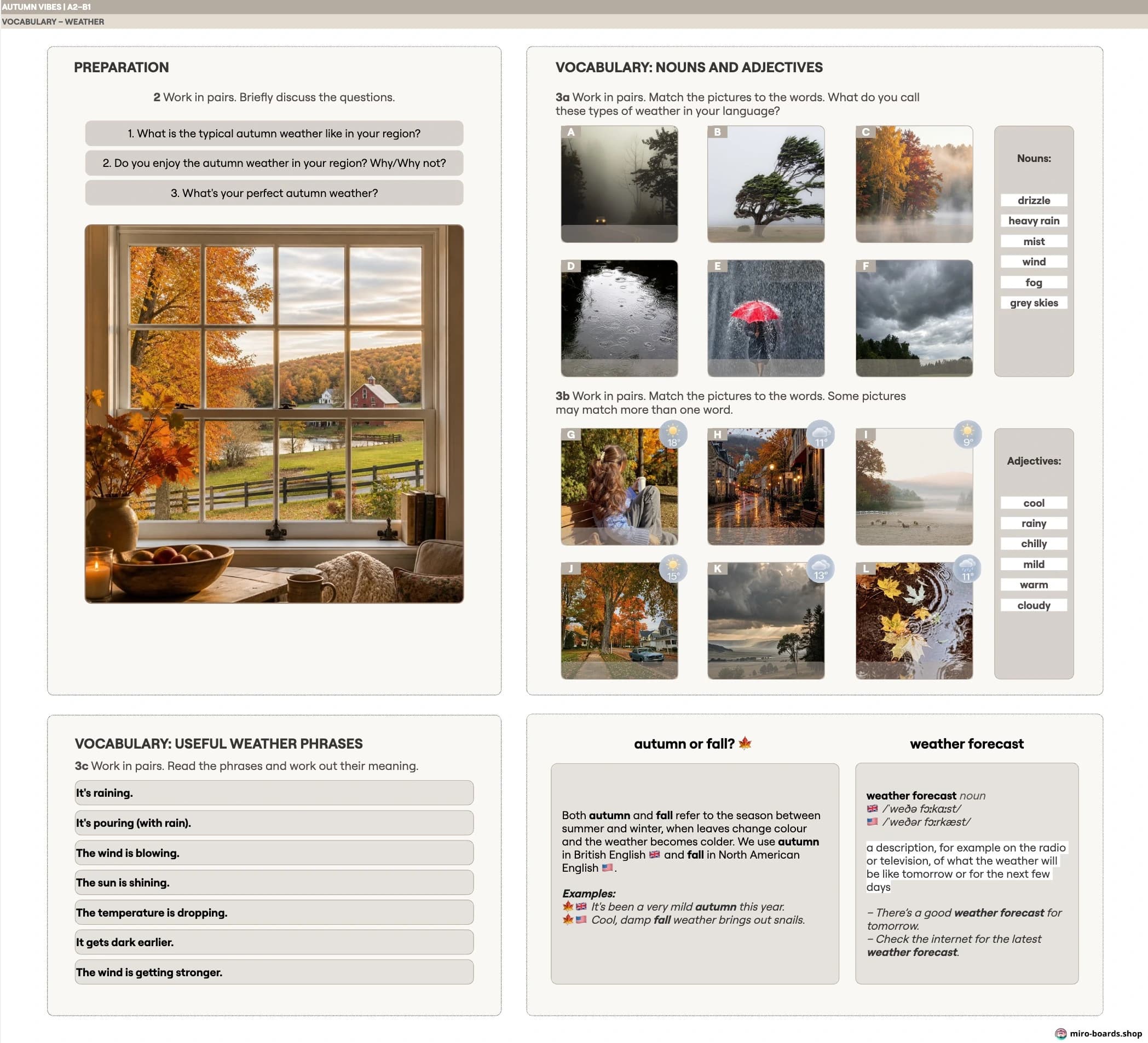 AUTUMN VIBES Ready-to-Use Lesson Plan preview 5